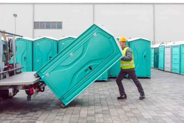 Porta potty delivery and setup in Newtown Grant, PA